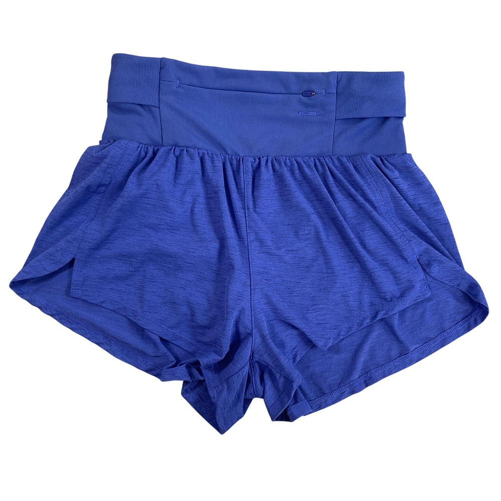 Free People Movement Tempo Light as Air Lined Run Shorts Women XS Cobalt Blue UV